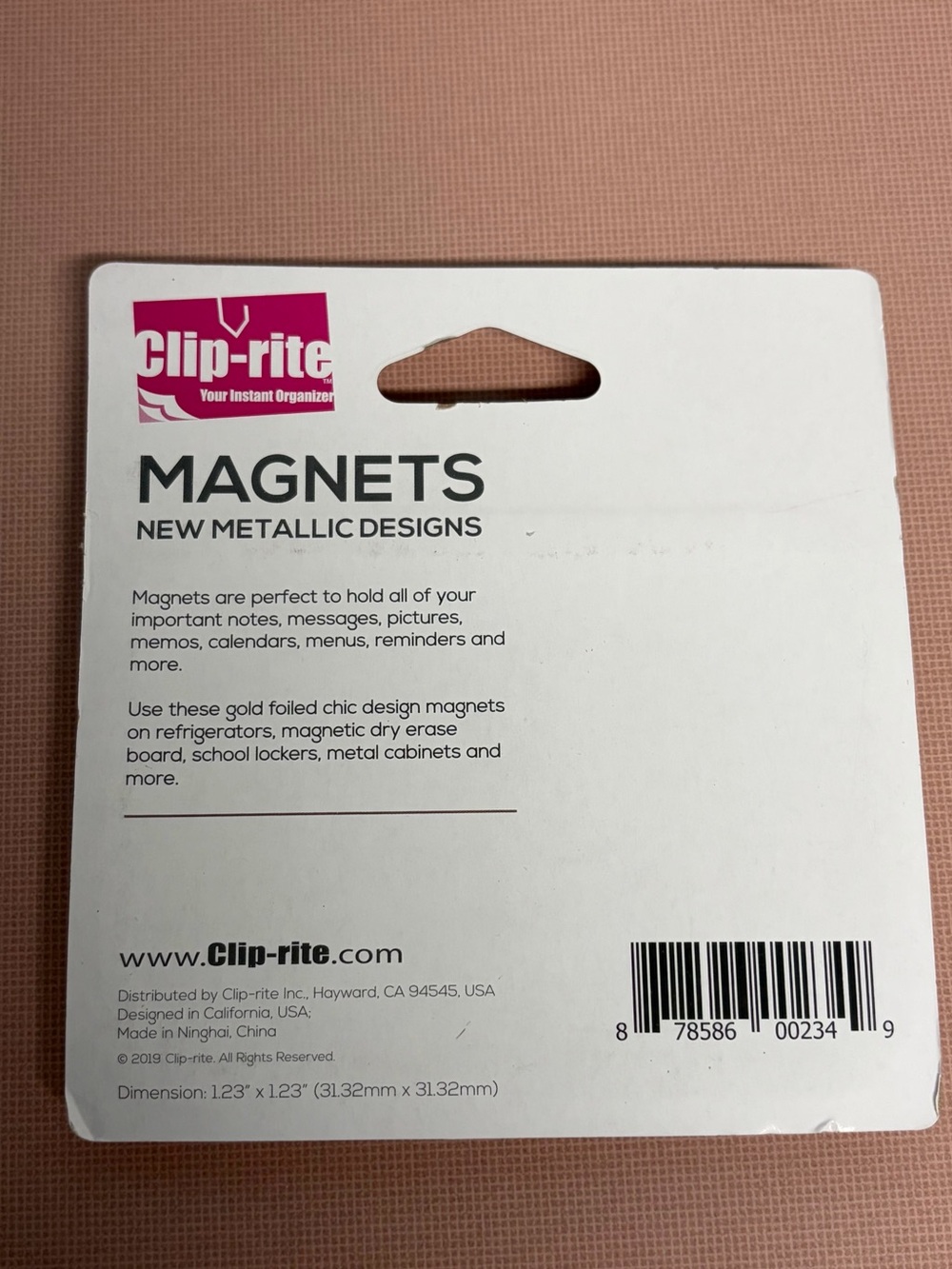 ⛱️ Clip-rite Metallic Designs Magnets - Picture 3 of 5